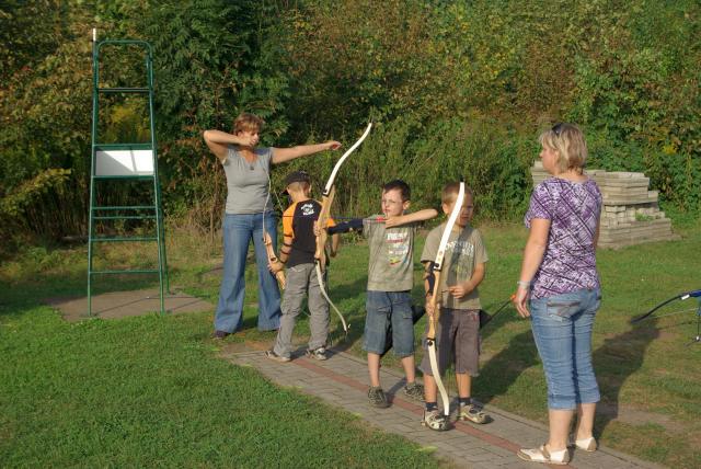 Kinder beim Schnuppertraining Schnuppertraining