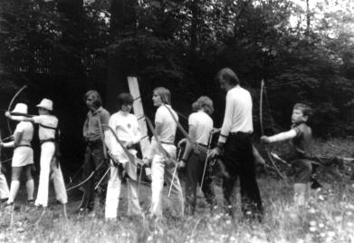 Trainingsgruppe im Jahr 1959