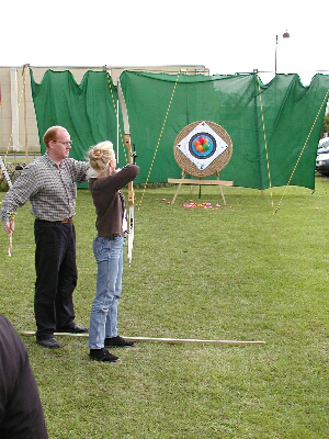 Bogenschießen stärkt die Rückenmuskulatur
